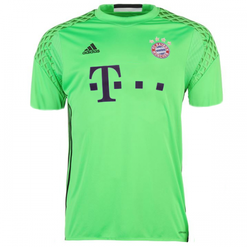 Bayern Munich Green Goalkeeper 2016/17 Soccer Jersey Shirt